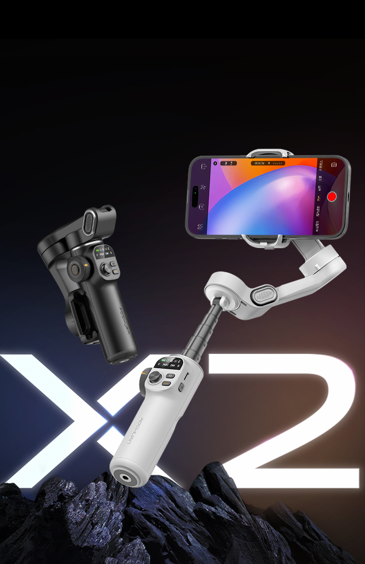Aochuan Smart X2 スタビライザー ブラック Amazon.co.jp: AOCHUAN Smart X2 スマートフォンジンバル